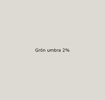 Linoljefärg Grön Umbra 2% 0,25L