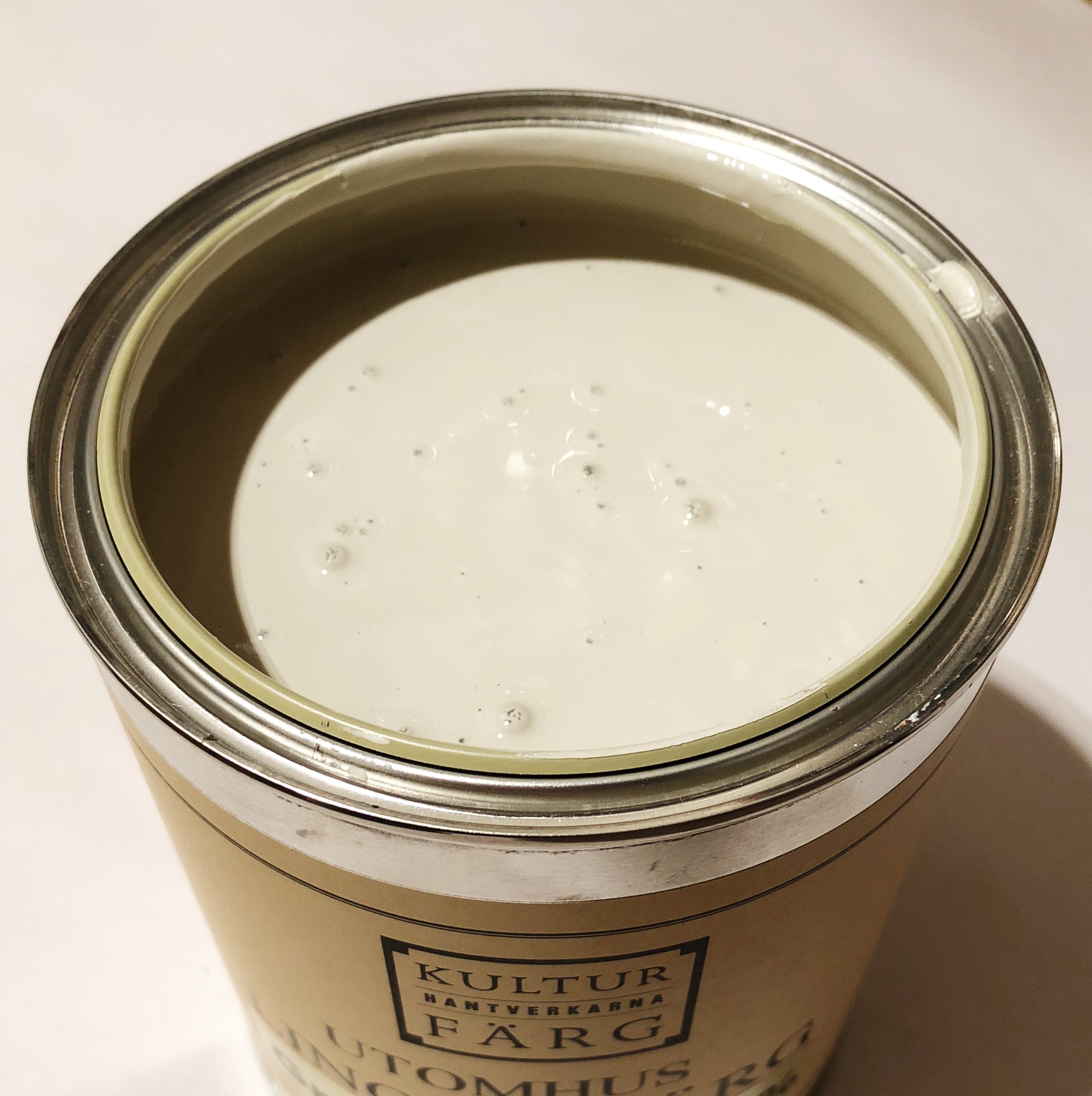 Linoljefärg Grön Umbra 7% 0,25L - 2
