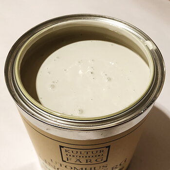 Linoljefärg Grön Umbra 7% 0,25L
