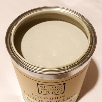 Linoljefärg  Grön Umbra 15% 0,25L