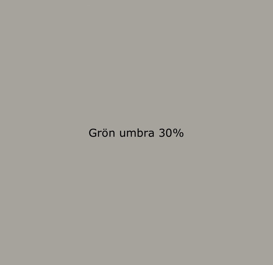 Linoljefärg  Grön Umbra 30% 0,25L