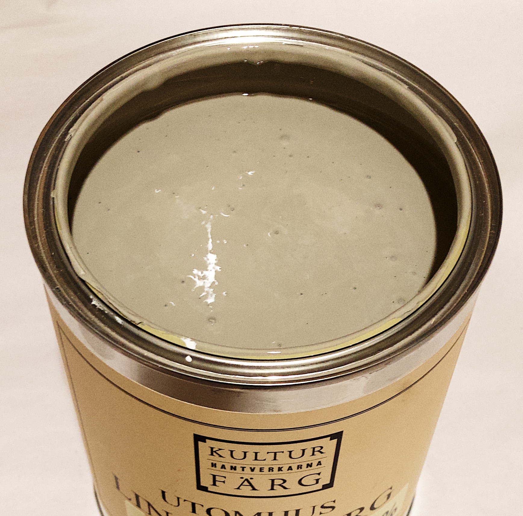 Linoljefärg Grön Umbra 30% 1L - 2