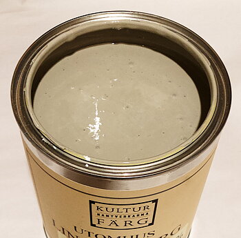 Linoljefärg  Grön Umbra 30% 5L