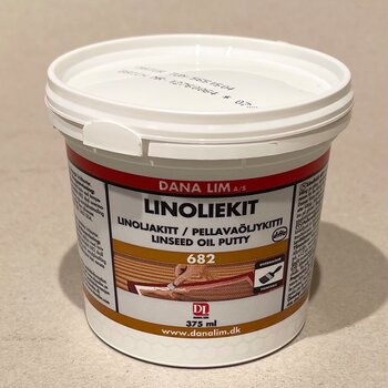Linoljekitt Natur 0,375 ml