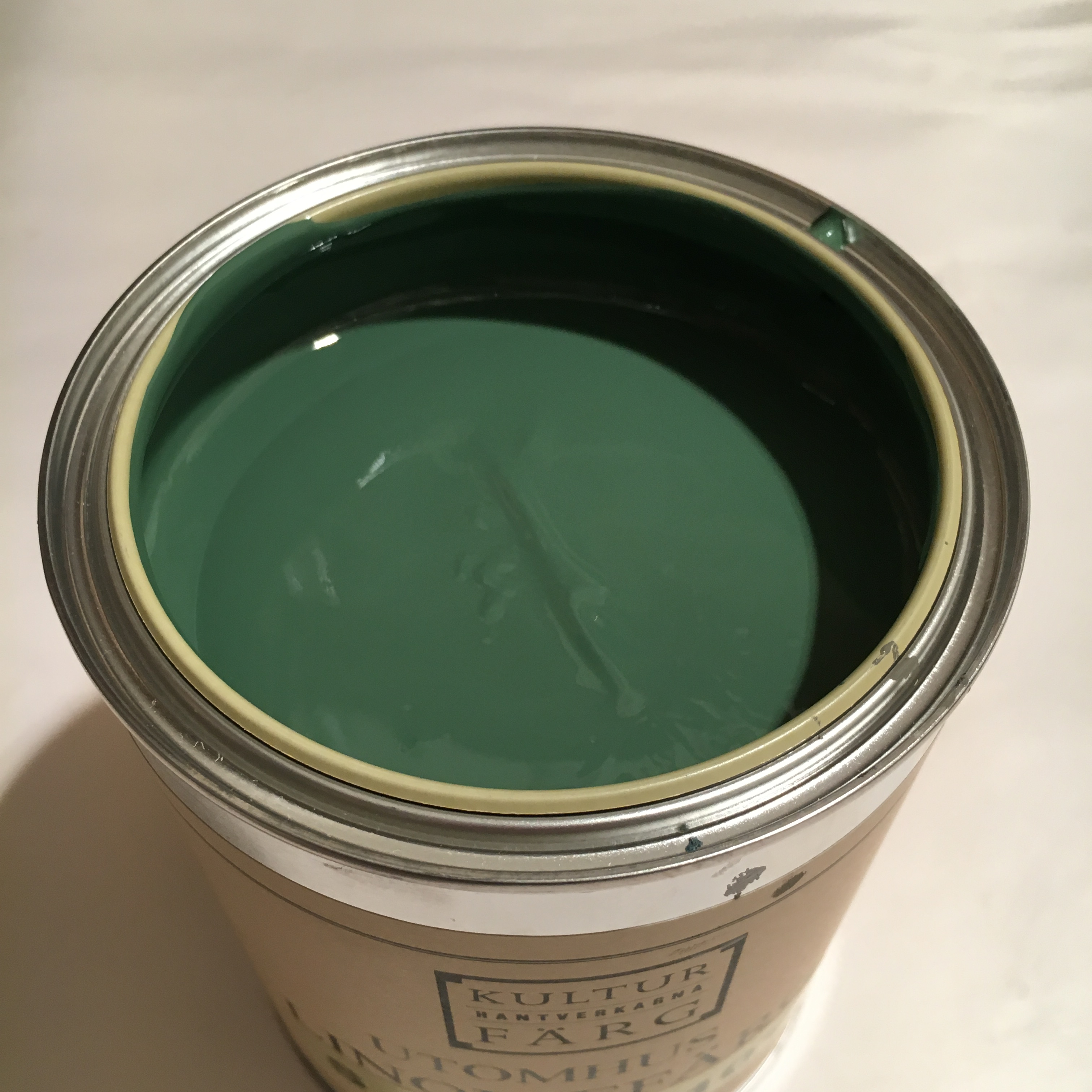Linseed oil paints Djurgården green 5L - 2