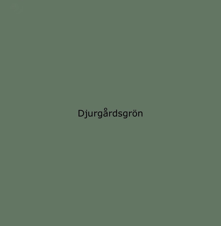 Linseed oil paints Djurgården green 5L