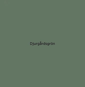 Linoljefärg Djurgårdsgrön 5L