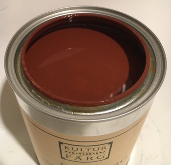 Linoljefärg Bränd Terra 44 0,25 L