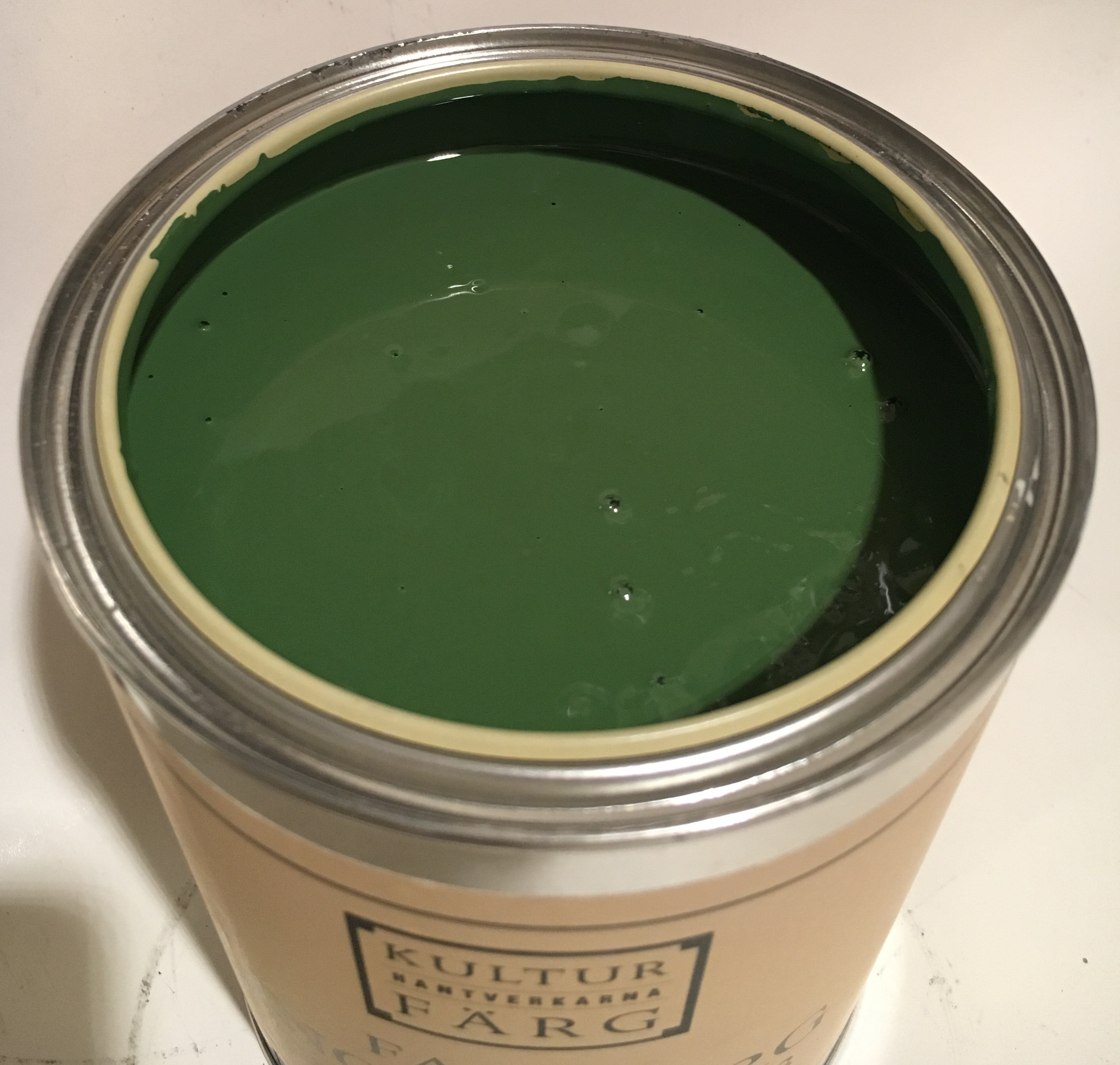 Linoljefärg Kromoxidgrön 83 0,25 L - 2