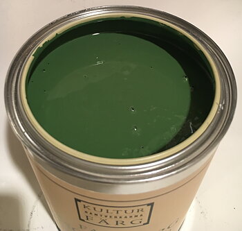 Linoljefärg Kromoxidgrön 83 0,25 L
