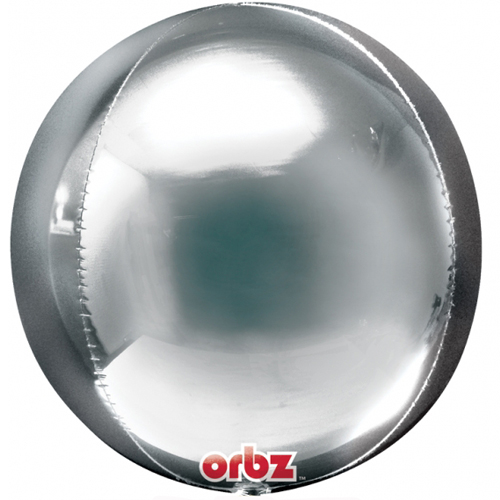 ORBZ SILVER FOLIEBALLONG 