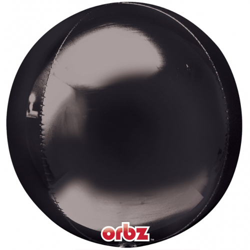 ORBZ SVART FOLIEBALLONG 