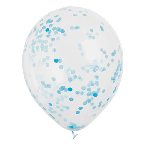 KONFETTI BALLONG BLÅ