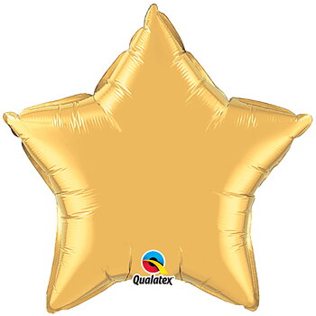 GULD METALL STJÄRNA 50CM