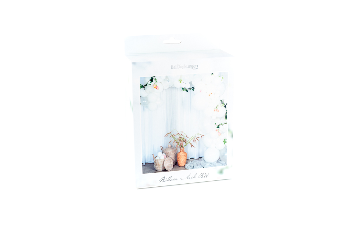 Ballongbåge Kit - White - 3
