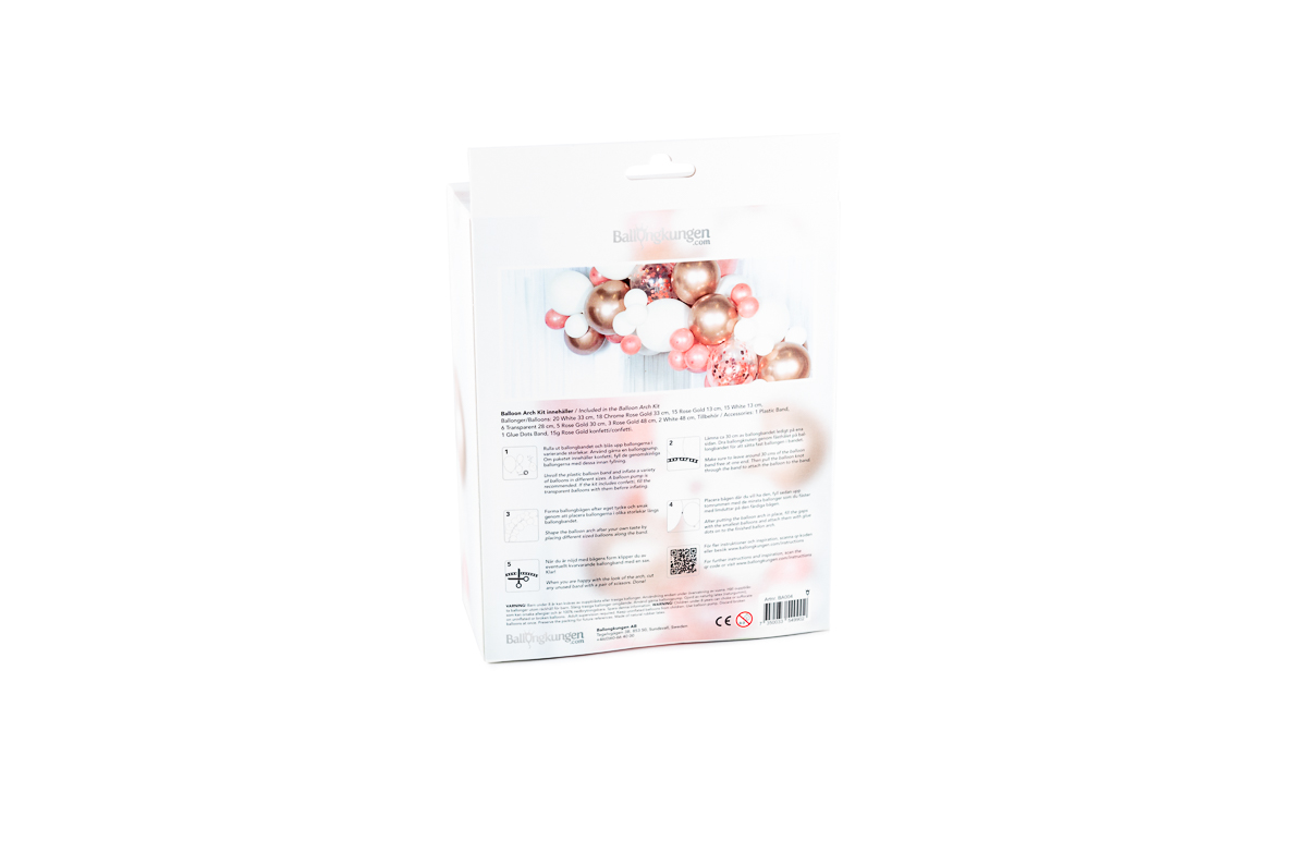 Ballongbåge Kit - Rose Gold - 2