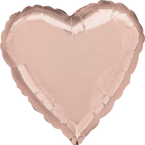ROSÈ GULD HJÄRTA 43CM