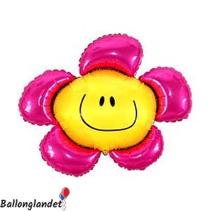 FÄRGGLAD BLOMMA ROSA