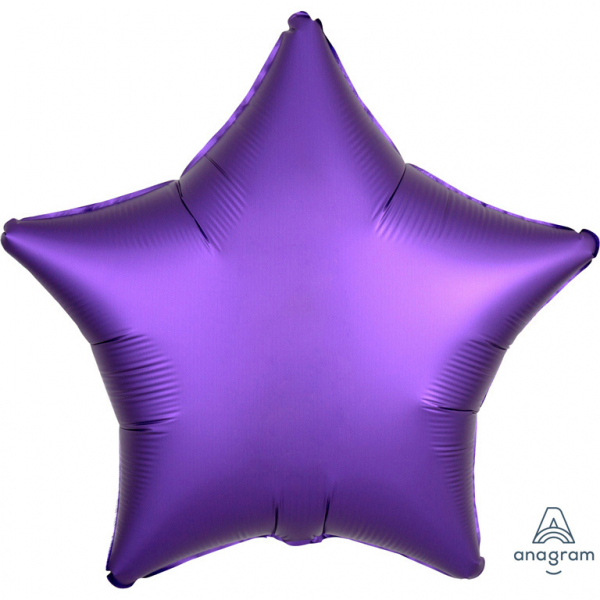 STJÄRNA- "Satin Luxe Purple Royale" 43 CM