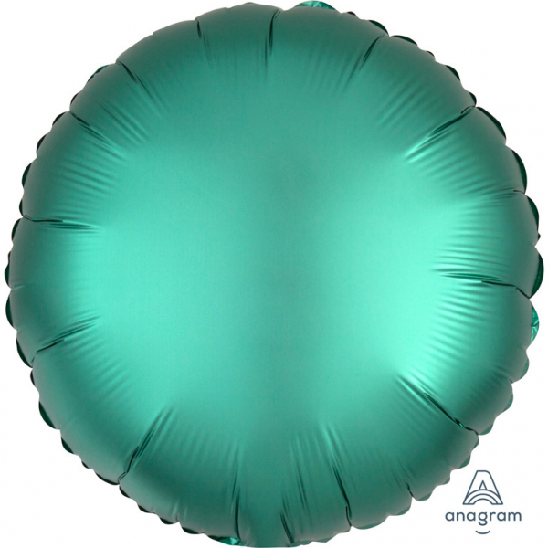 RUND- "Satin Luxe Jade"  43 CM