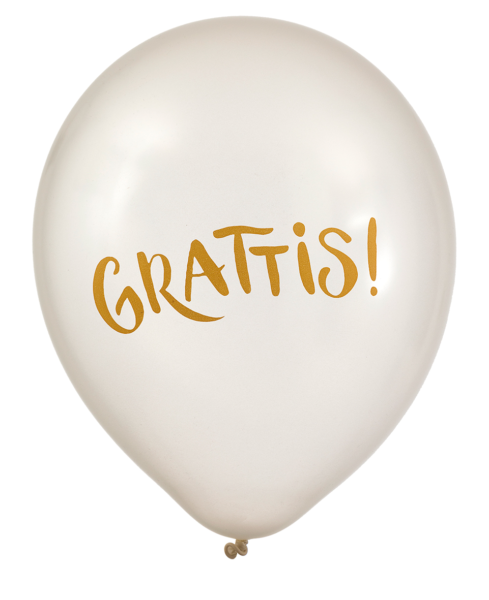 PÄRLBALLONG GRATTIS 6-PACK