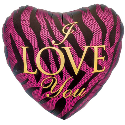 I LOVE YOU (ZEBRA)