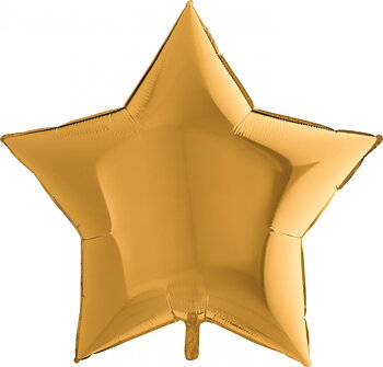 GULD  STJÄRNA 91CM