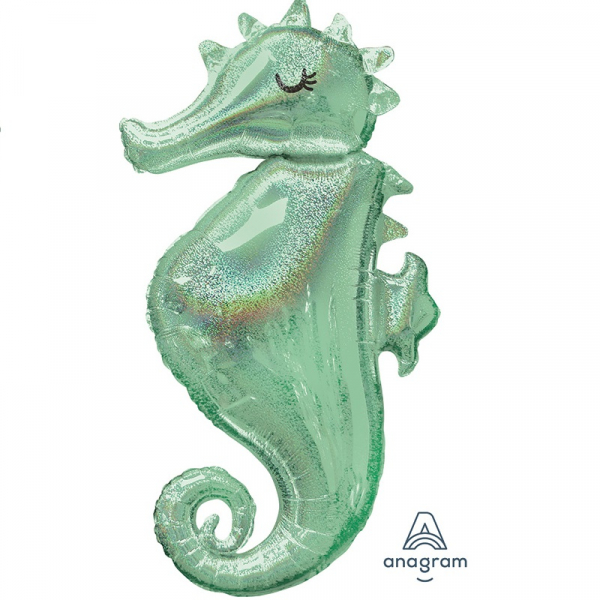 MERMAID WISHES SEAHORSE HOLOGRAPHIC