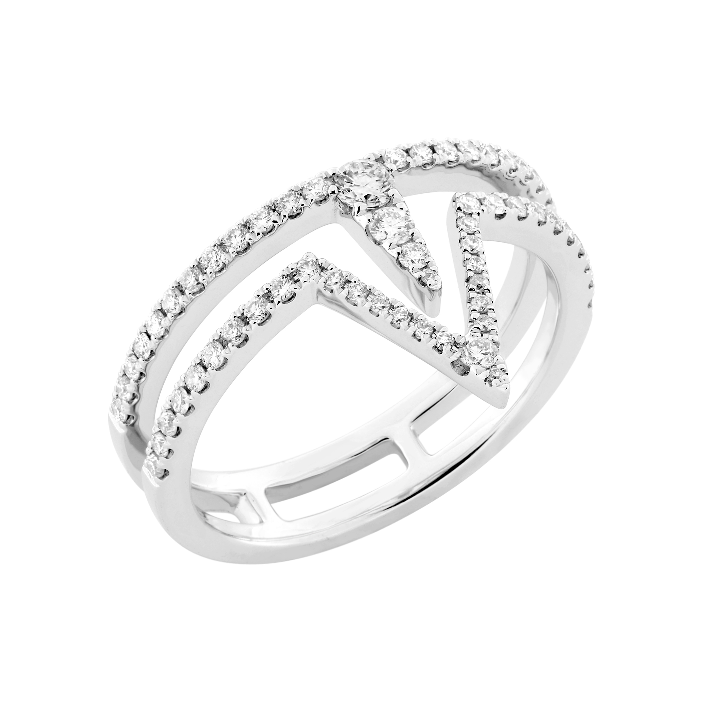 Diamantring double spear