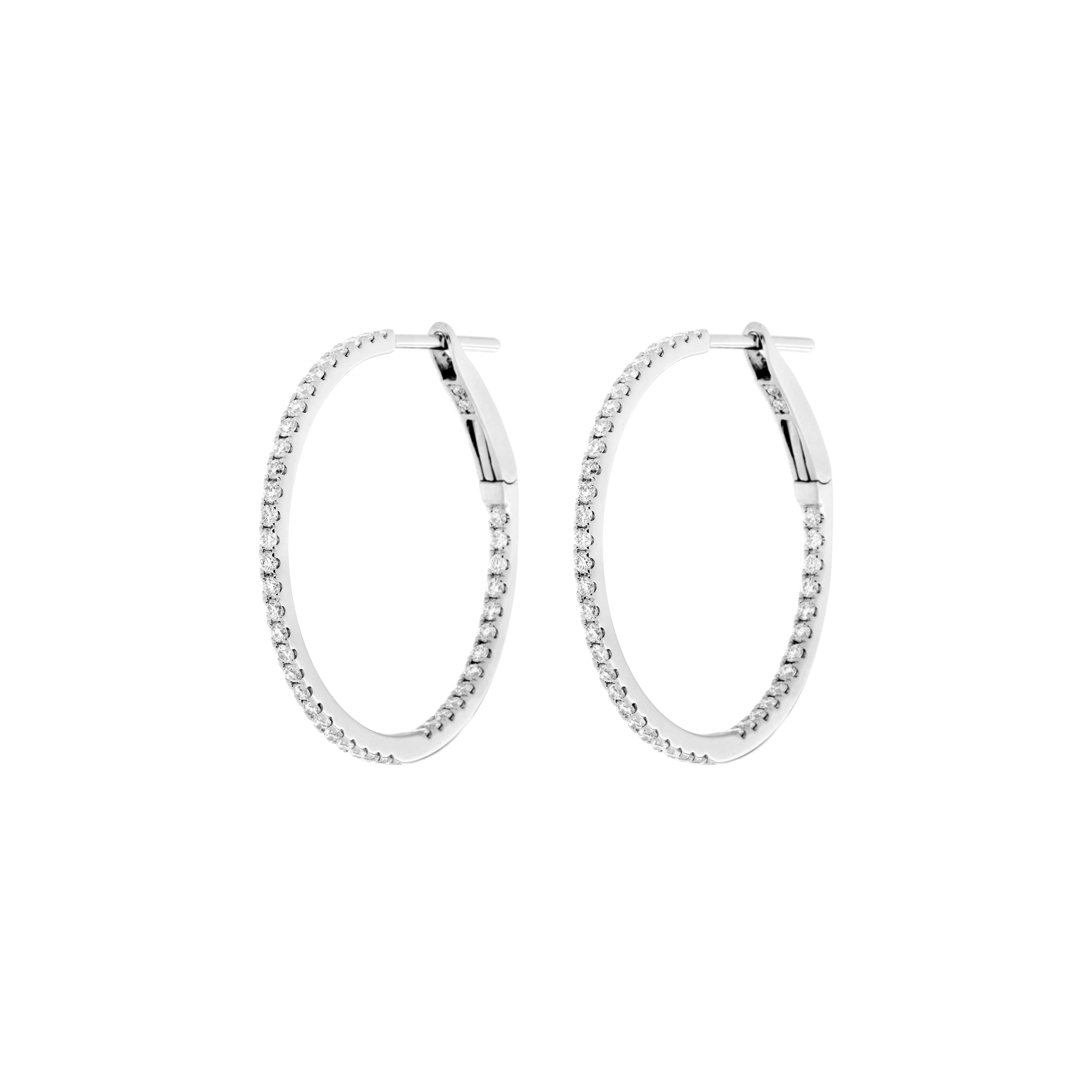 Diamond hoops