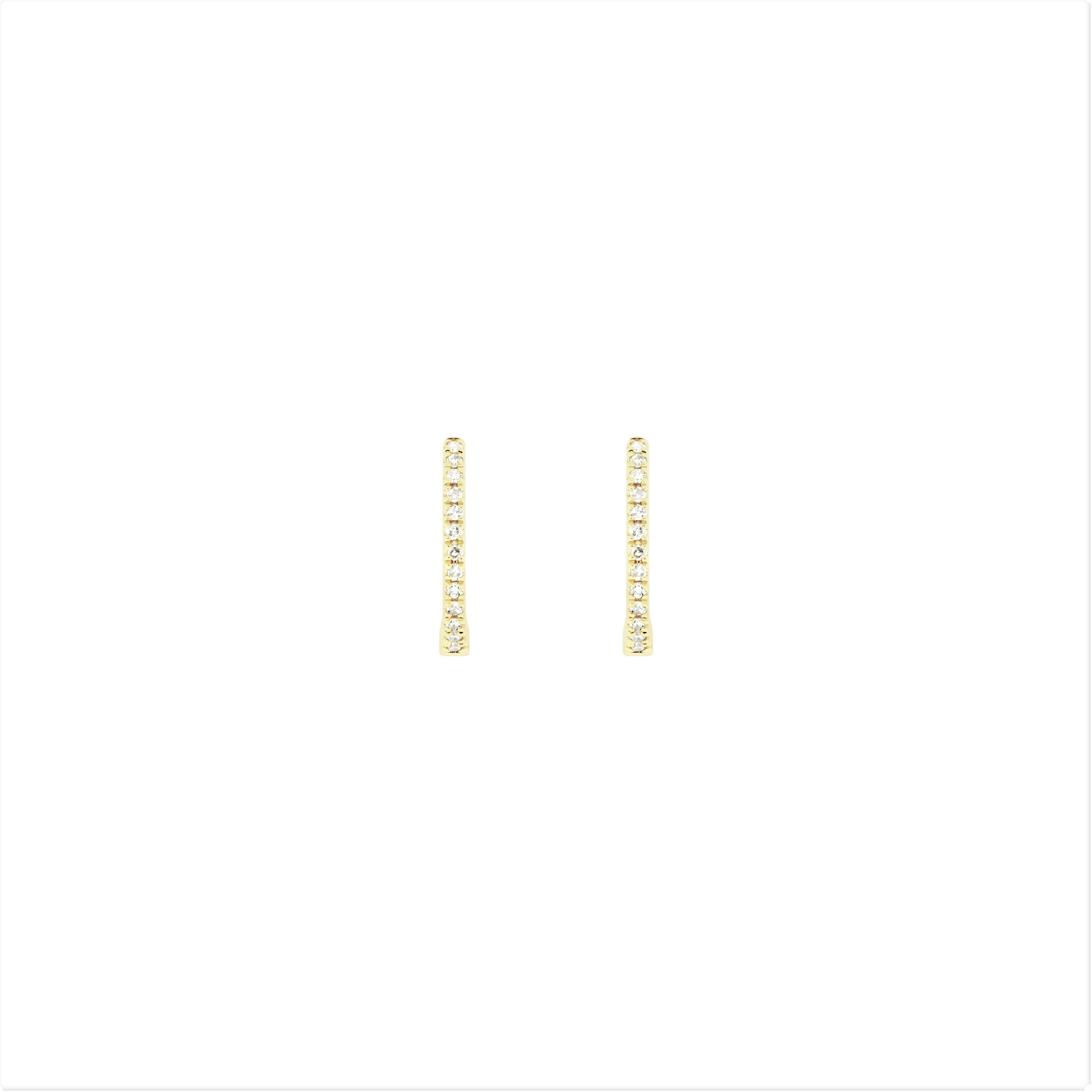 Diamond huggies - 2