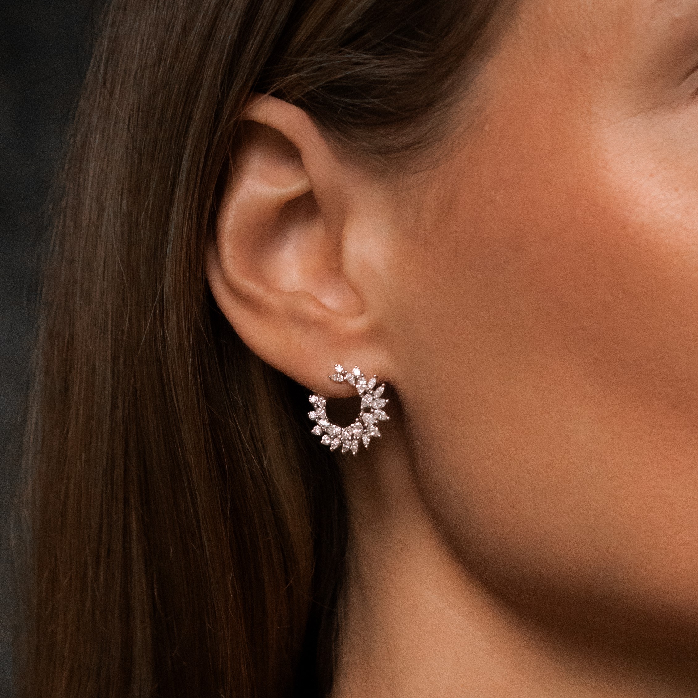 FROST DIAMOND EARRINGS - 2
