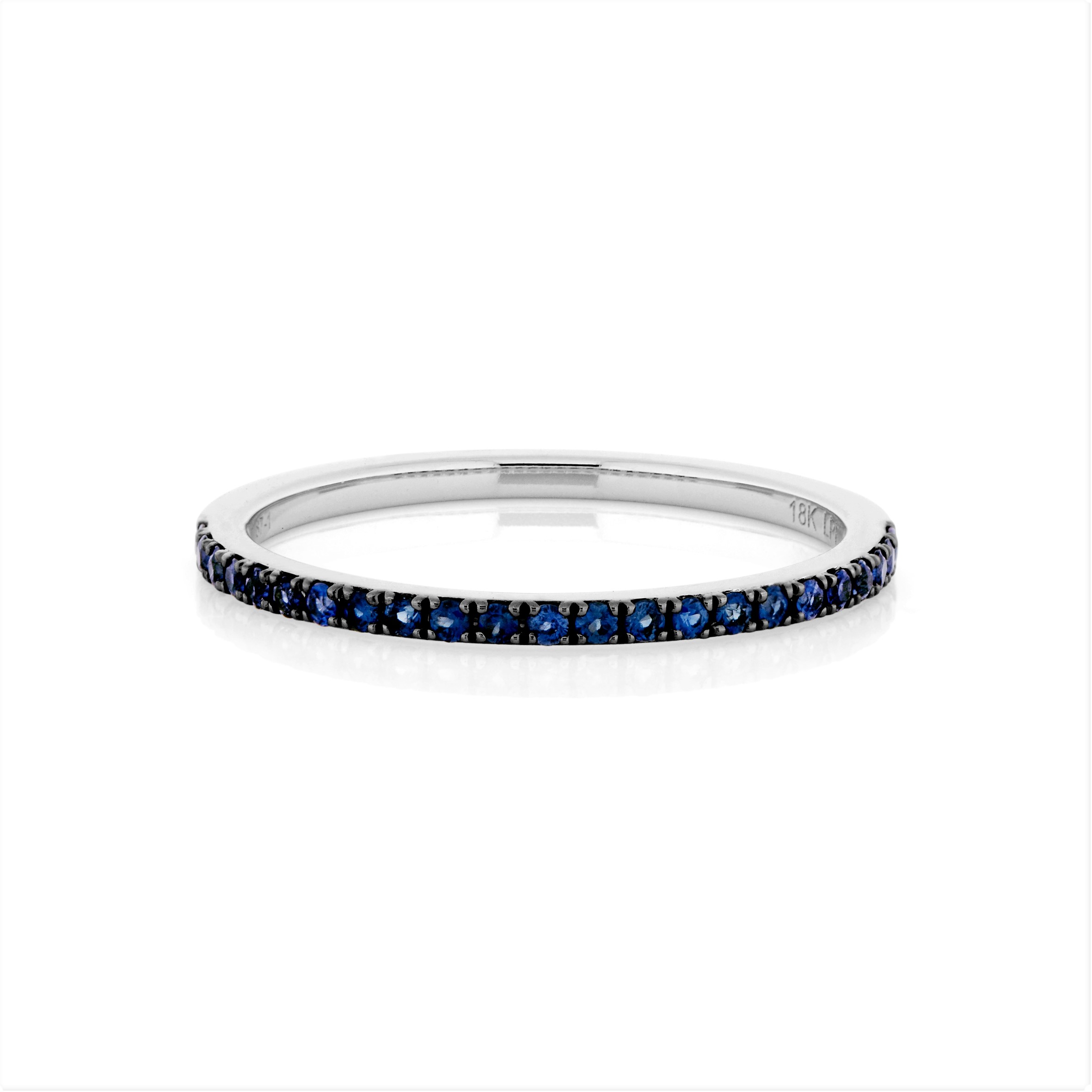 STACKING RING COLORI BLUE SAPPHIRE