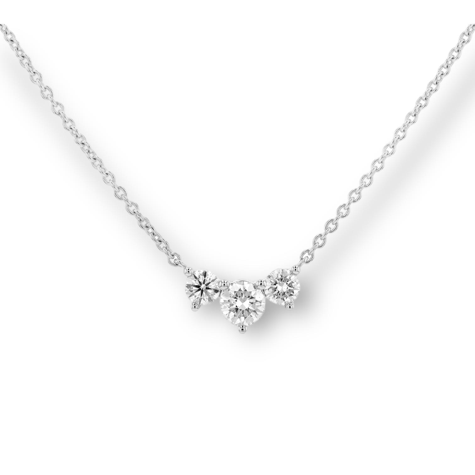 DIAMOND TRIO NECKLACE