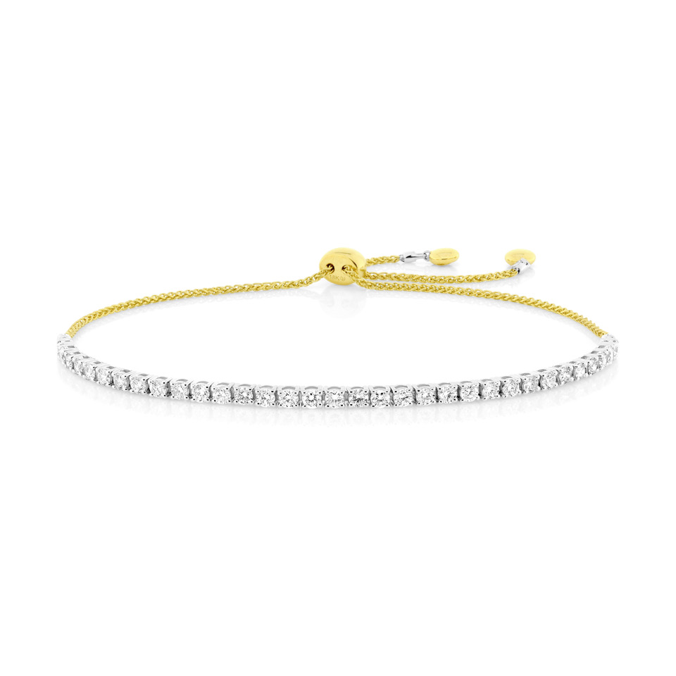 ADJUSTABLE TENNIS BRACELET 