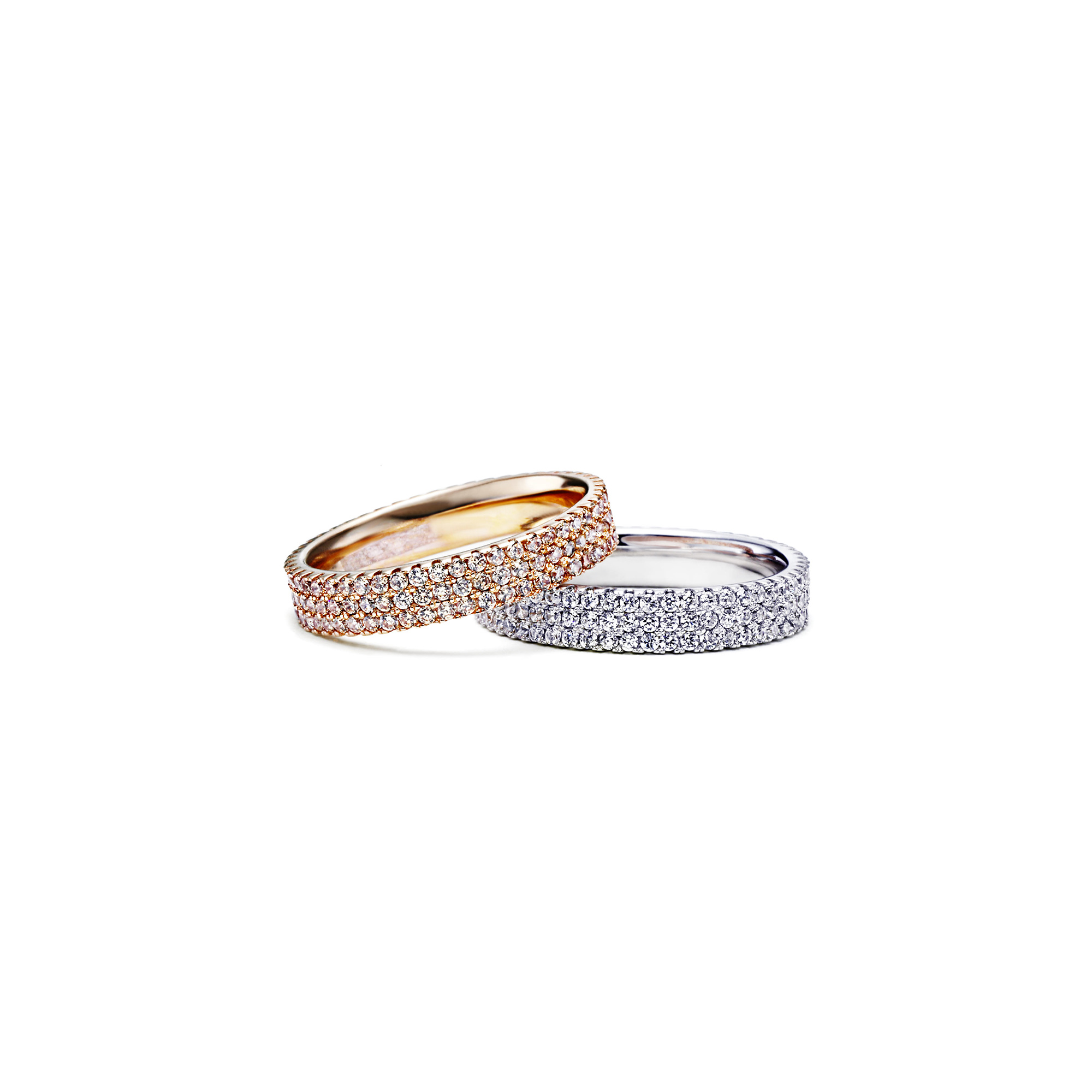 Diamond ring  triplo