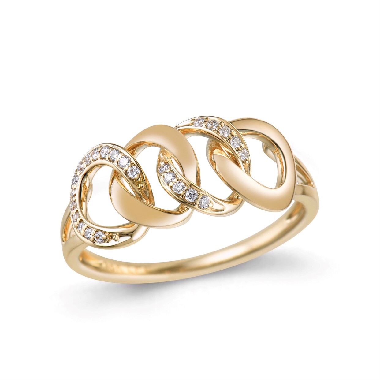 CHAIN DIAMONDRING