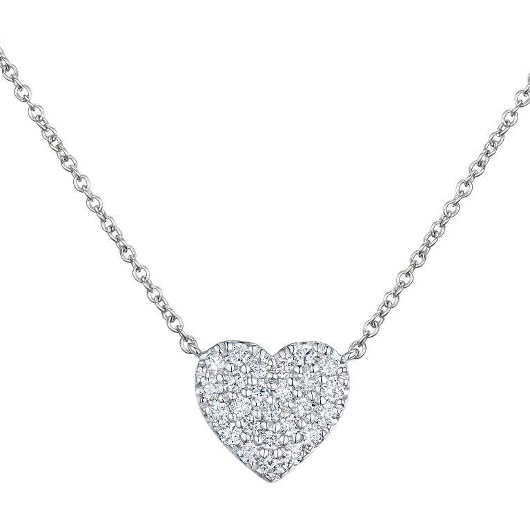HEART DIAMOND NECKLACE - 2