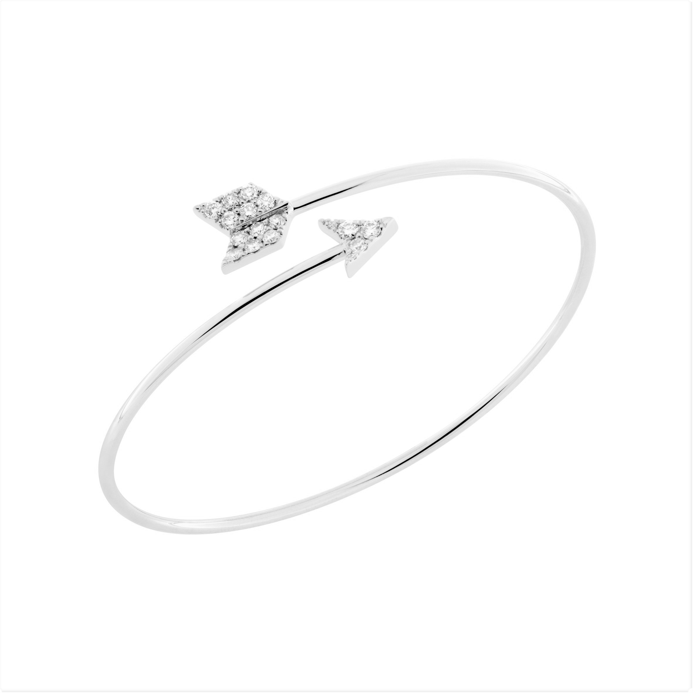 Diamond arrow bangle - 3
