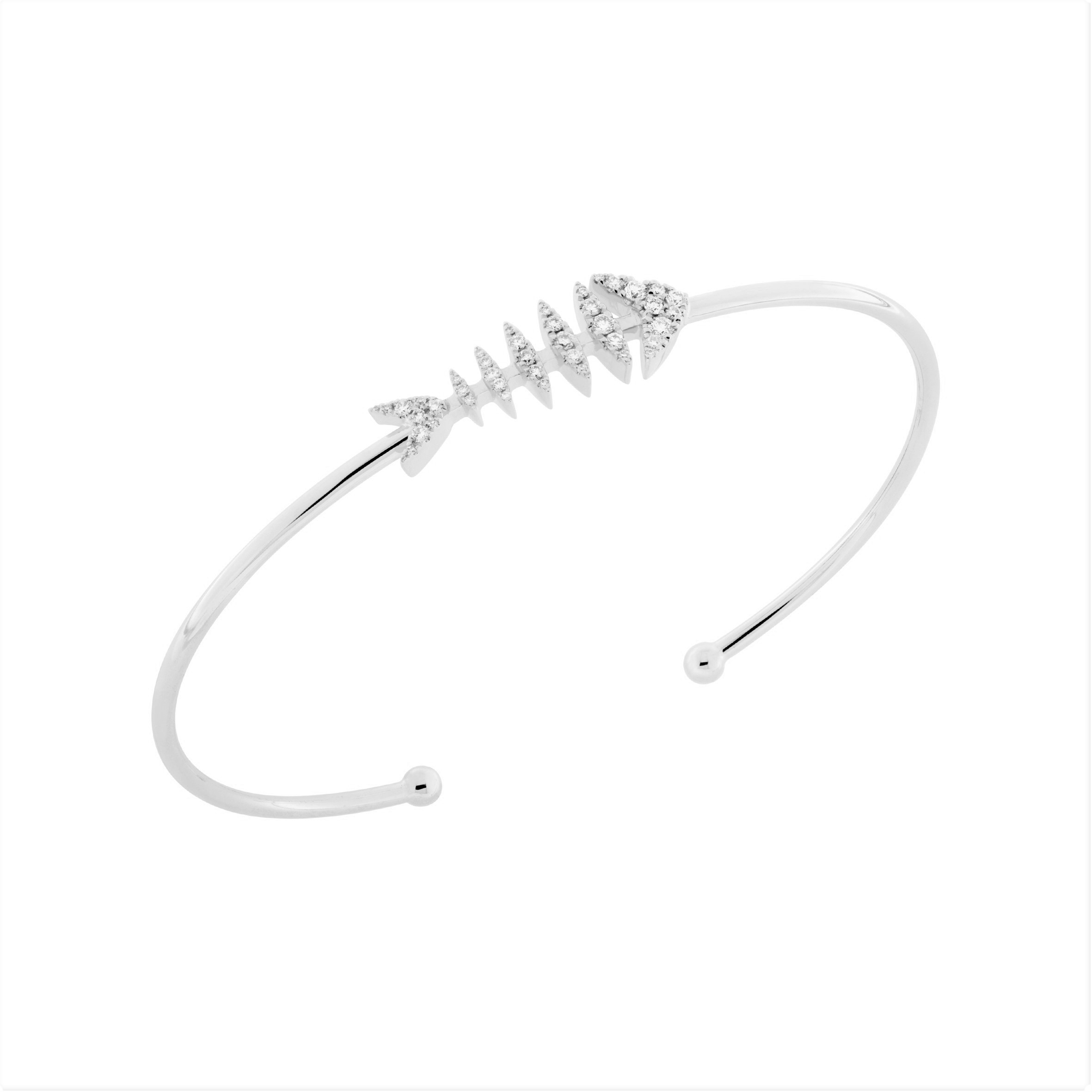 Diamond fishy bangle - 3
