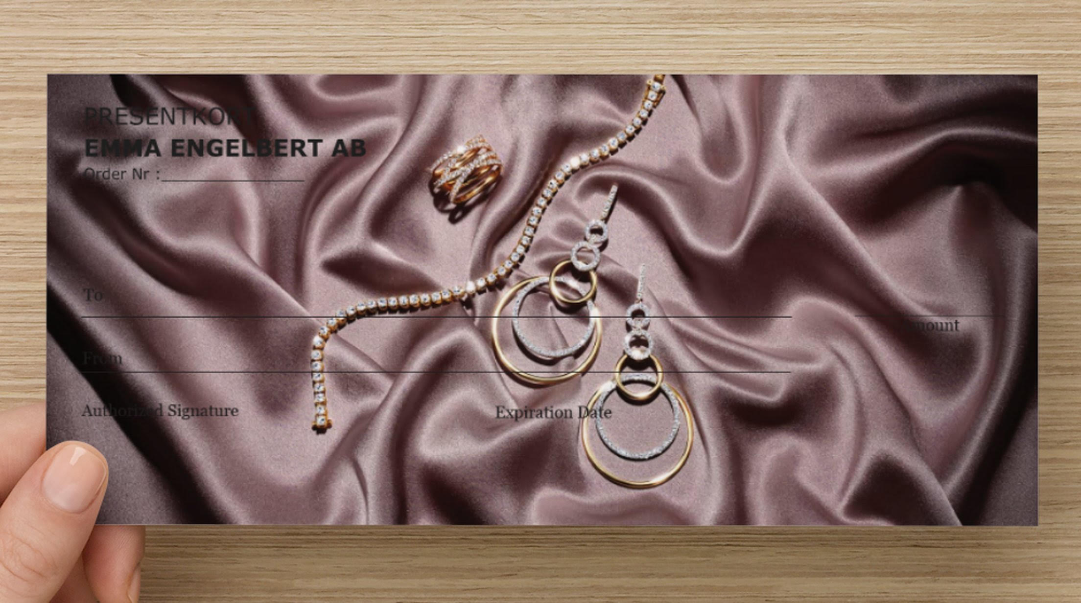 Gift card 10 000 - 100 000 sek