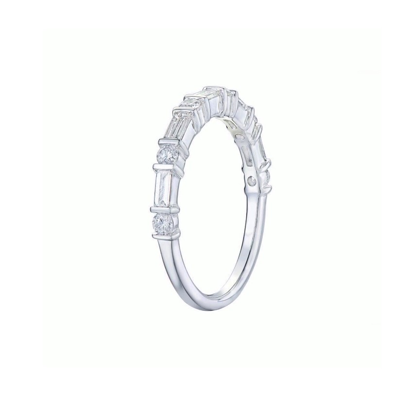 Channel set diamond ring - 2