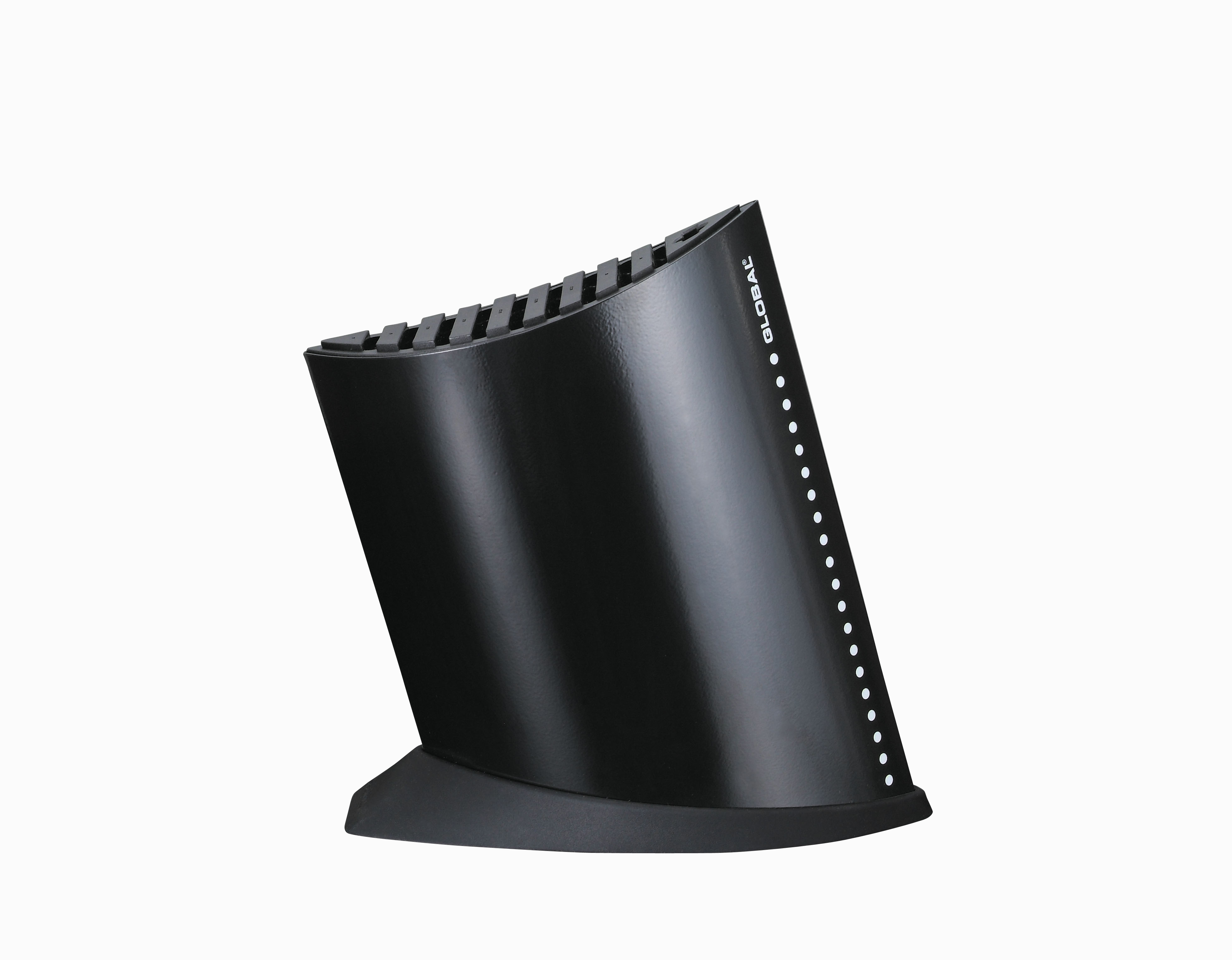 Knivblock Svart 9+1