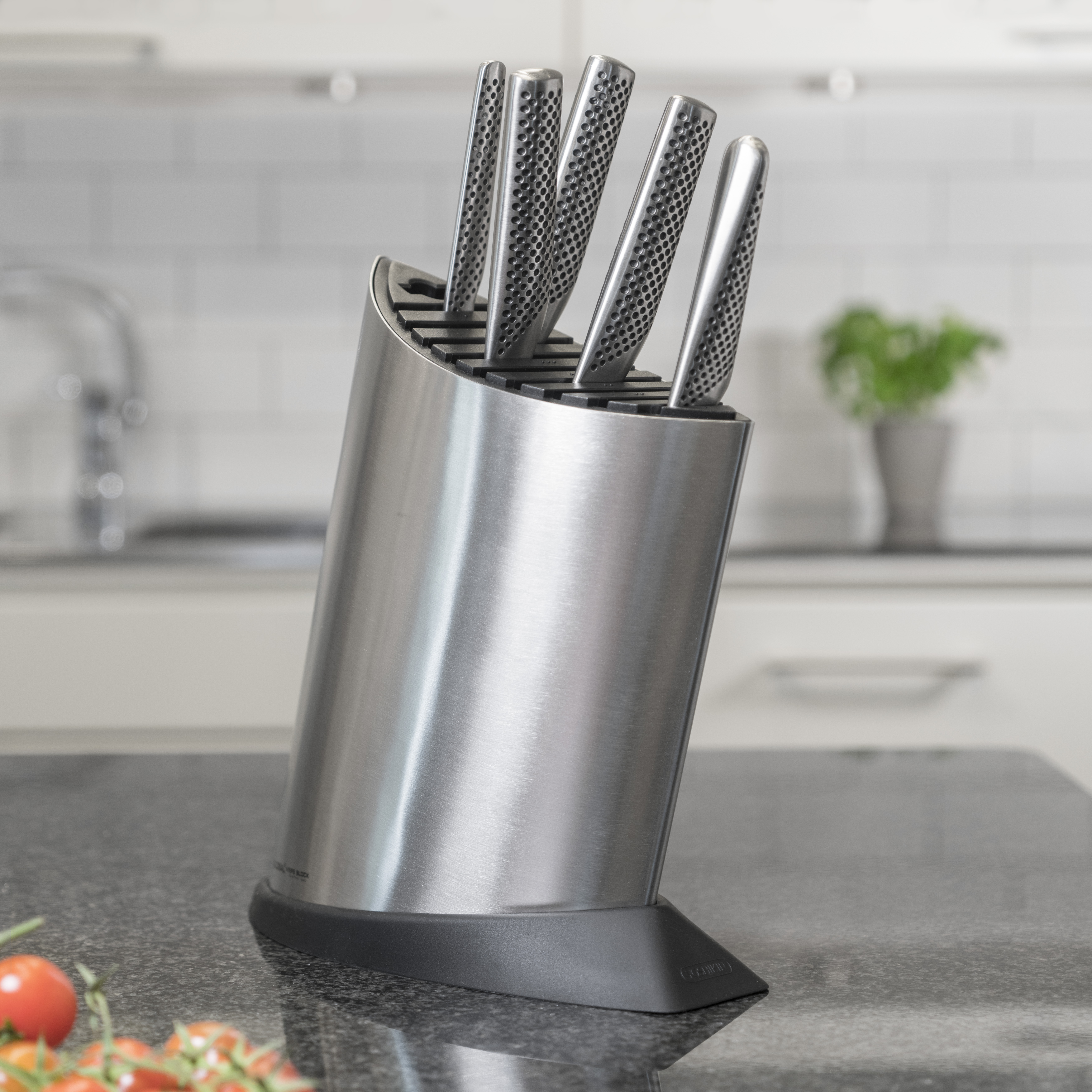 Knivblock Rostfritt 9+1 - 2