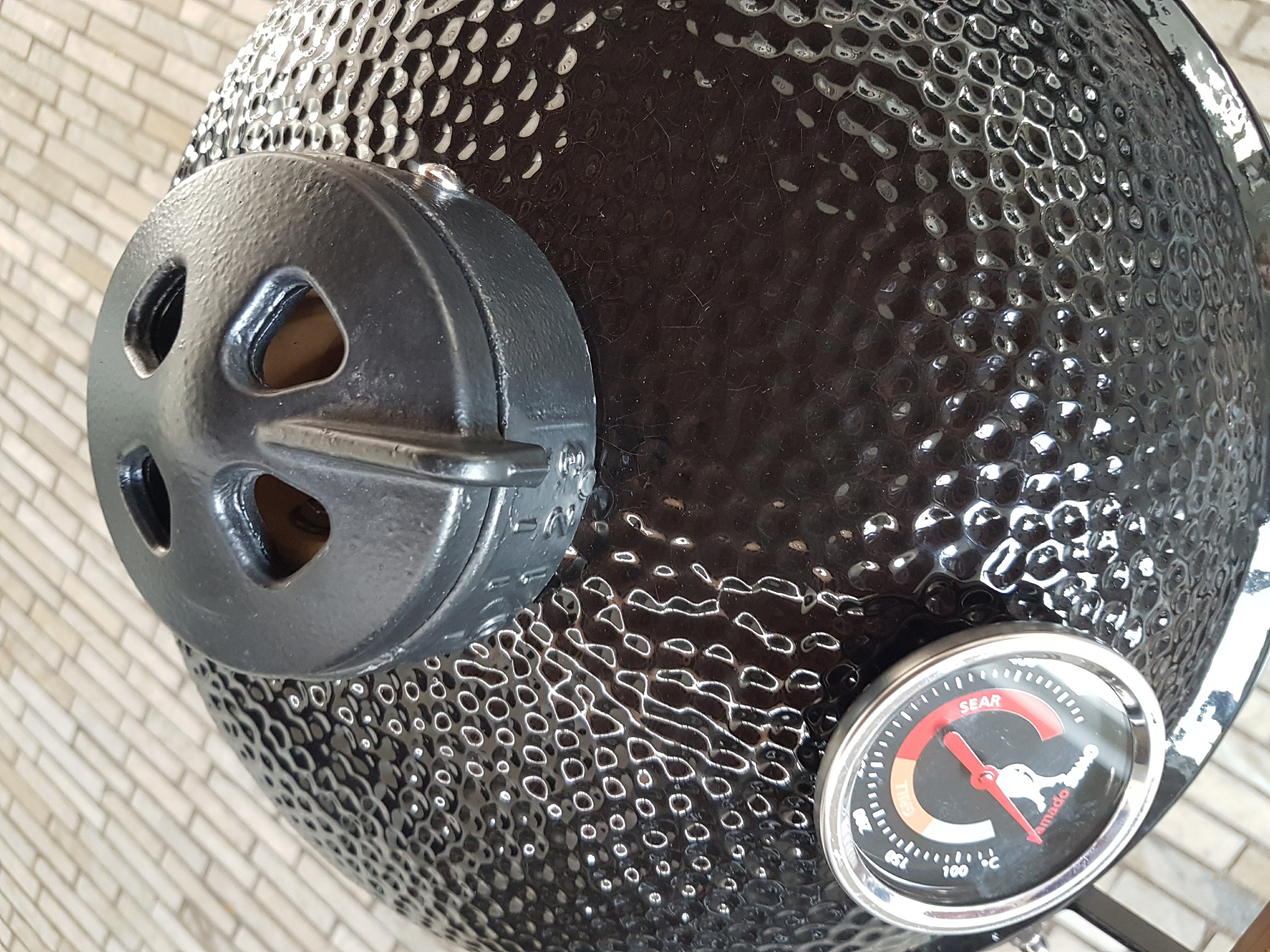 Kamado Sumo Mini Svart - 14" - 31cm  - 4