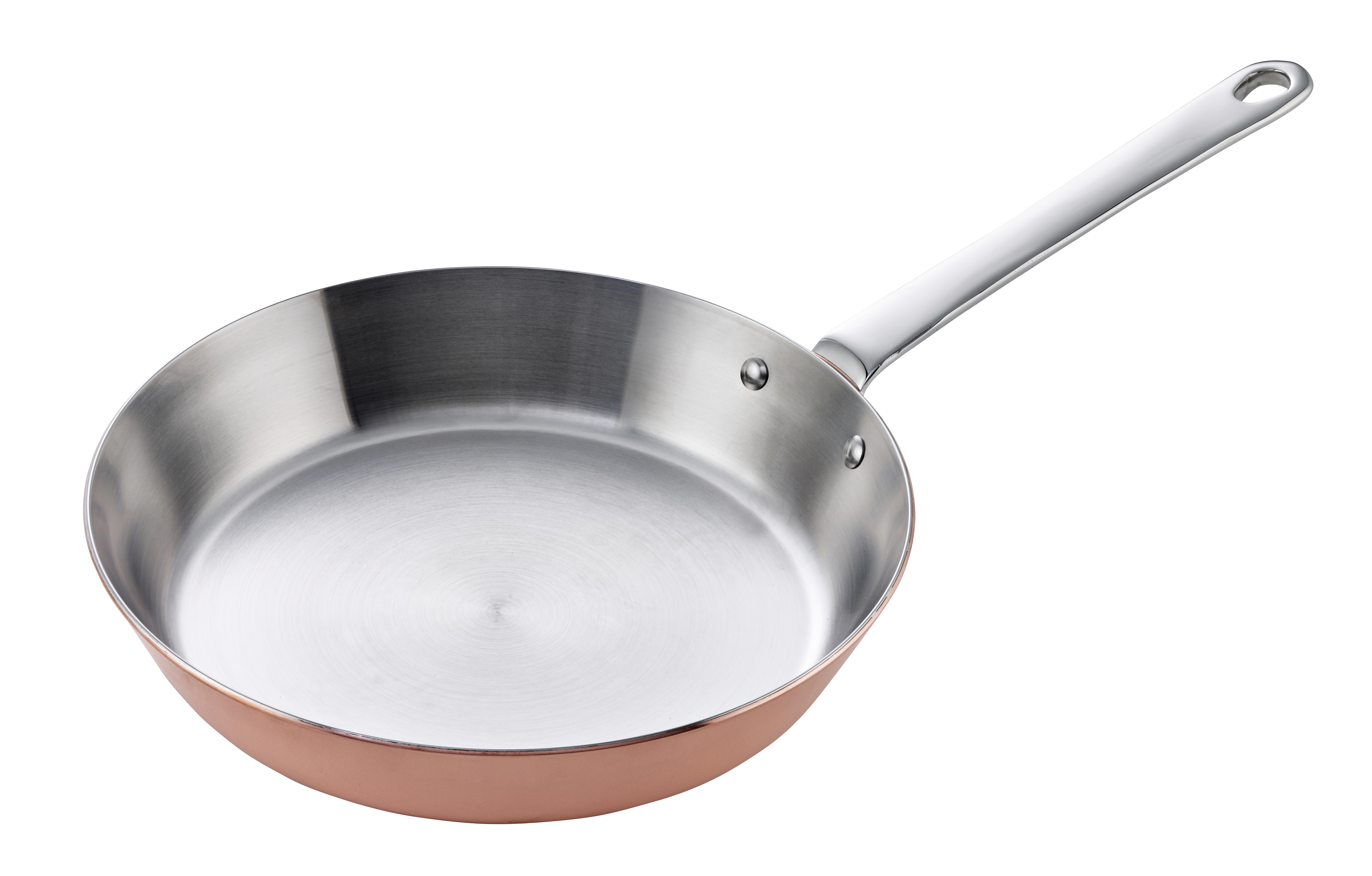 Stekpanna koppar 24 cm för induktion