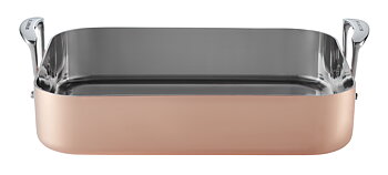 Långpanna&nbsp;roaster koppar 35&nbsp;x&nbsp;24&nbsp;cm