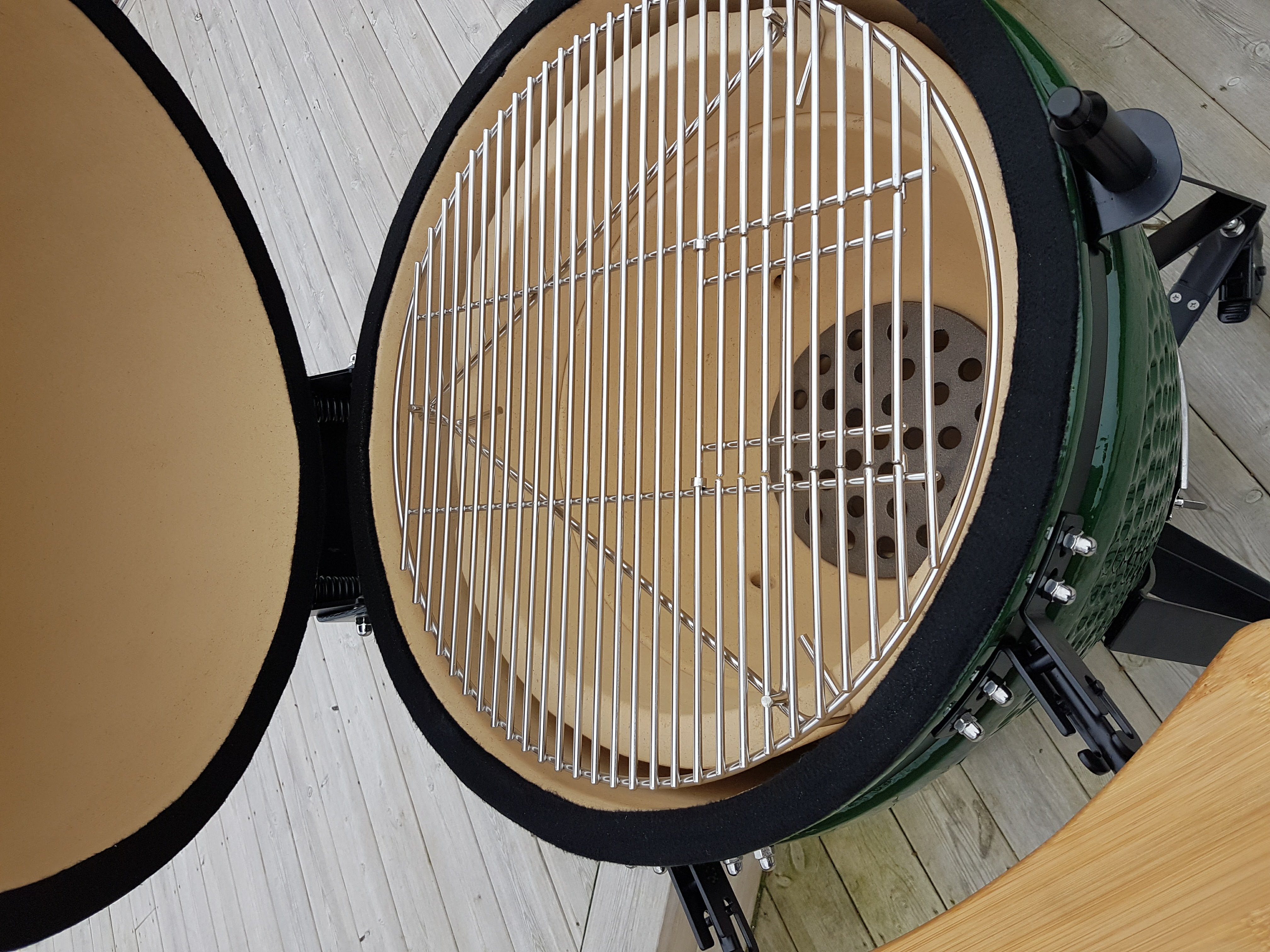 Kamado Sumo Midi Grön - 21" - 47cm  - 4