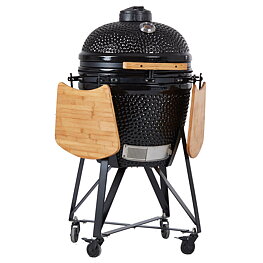 Kamado Sumo Midi Svart - 21" - 47cm + tillbehörspaket