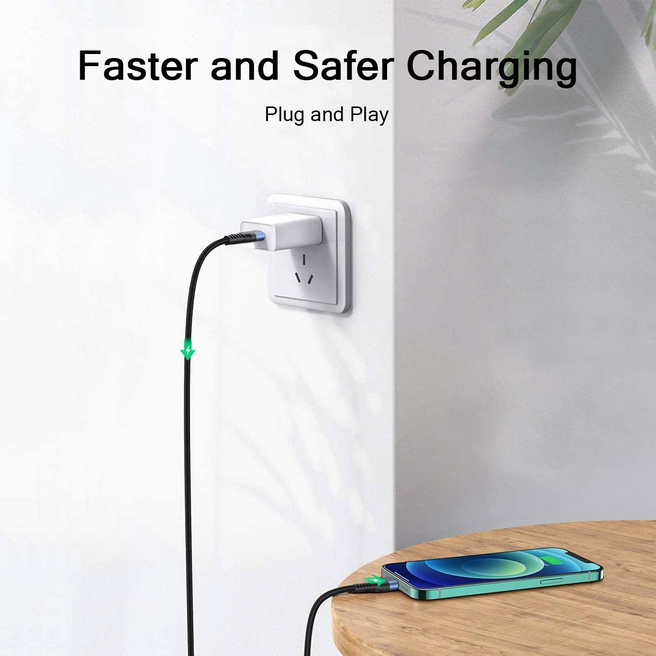 QGeeM 1,8m USB A to Lightning Cable - 2